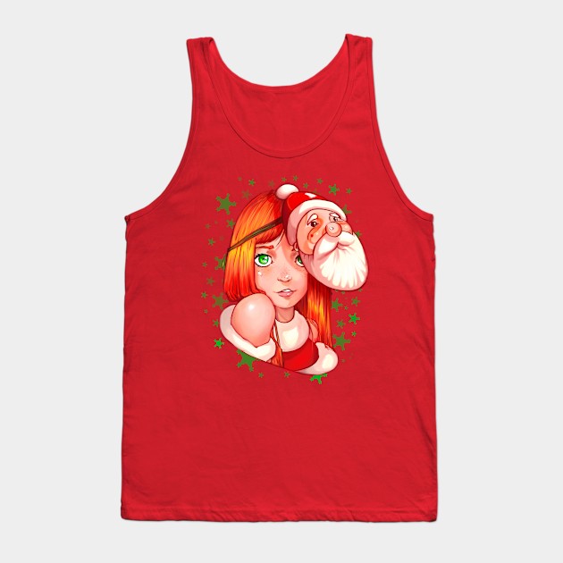 Lady Santa Variant04 Tank Top by io Mecha